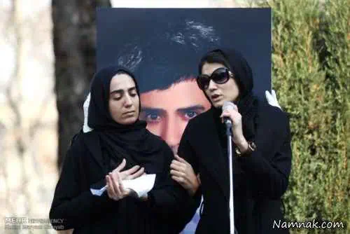 مراسم تشییع بهرام ریحانی 